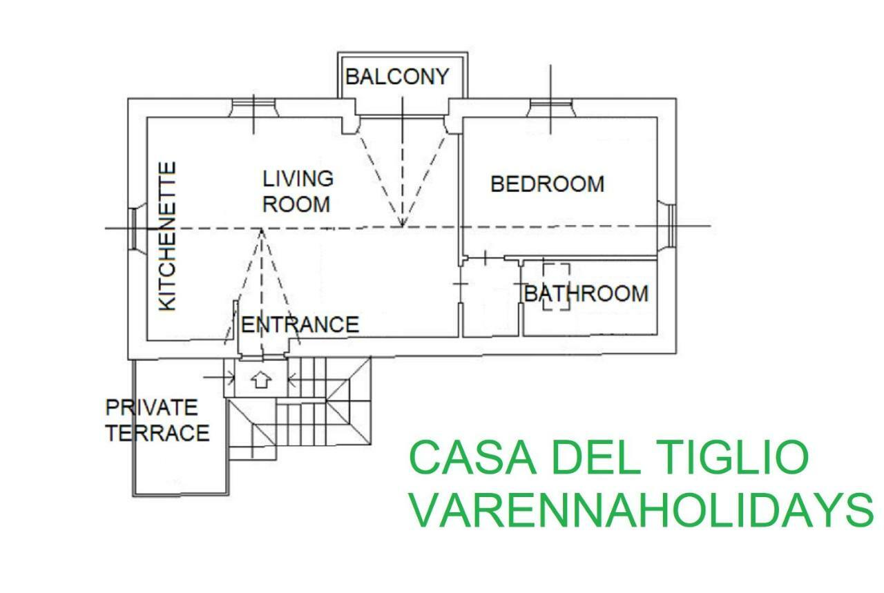 ヴァレンナCasa Del Tiglioアパートメント エクステリア 写真